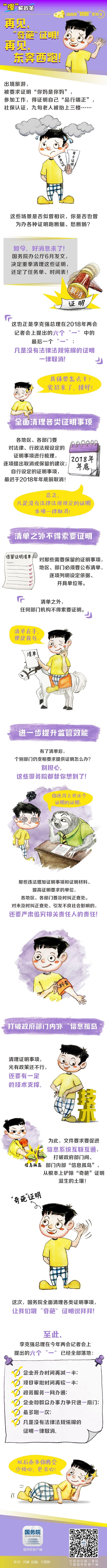 再見，“奇葩”證明！再見，東奔西跑！